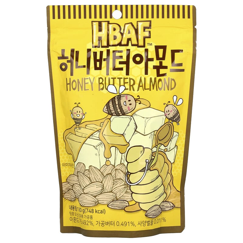 HBAF Honey Butter Almond 210g x 20